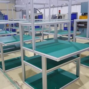 Bàn thao tác khung nhôm định hình