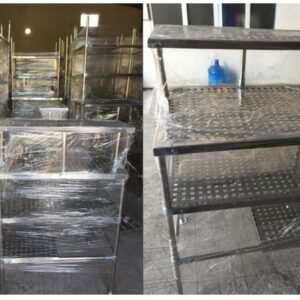Bàn thao tác phòng sạch đột lỗ bằng inox